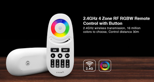 RF ovladač Mi-Light ML095 pro RGB/RGBW LED pásky 4-zónový