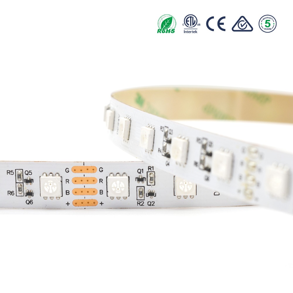 Hybridní RGB pásek LONG-15 | 5050 | 60LED | 12W | 24V | IP20 | |  LEDshopik.cz