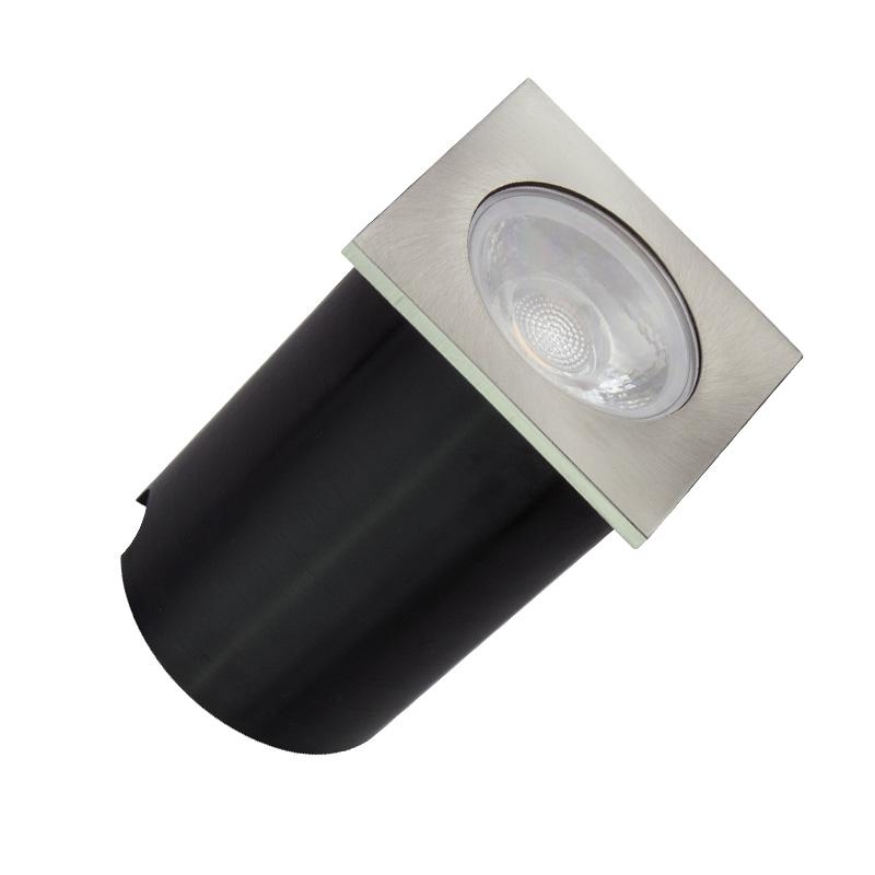 Venkovní podlahové LED svítidlo WALK-S | 4W | IP67 | 230V | čtverec | |  LEDshopik.cz