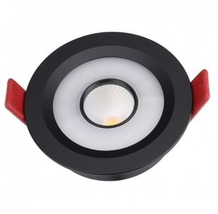 LED bodové svítidlo RGBCCT | DC24V | 10W | Ø86mm | kruhové | vestavné | černé |