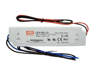 LED trafo 60W zásuvkový zdroj 12V /TLZZ-12V-60W/
