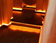 LED pásek noční PROFI COB Amber-oranžový | 480LED | 8W | 24V | IP65 | 8MM |